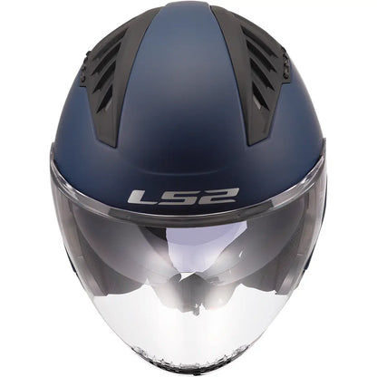 Casco LS2 OF600 Copter II Solid - Azul Marino Mate