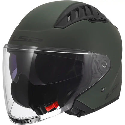 Casco LS2 OF600 Copter II Solid - Verde Mate