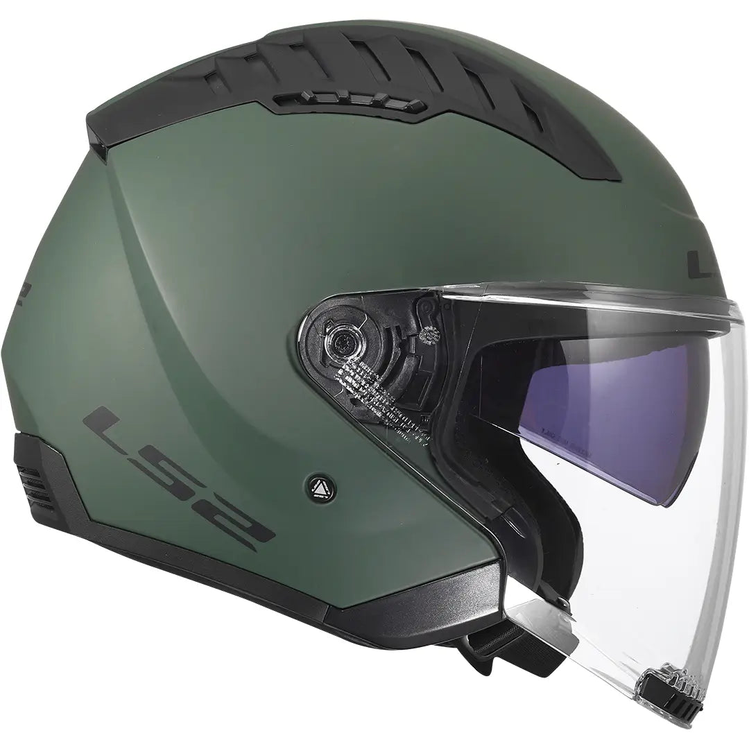 Casco LS2 OF600 Copter II Solid - Verde Mate