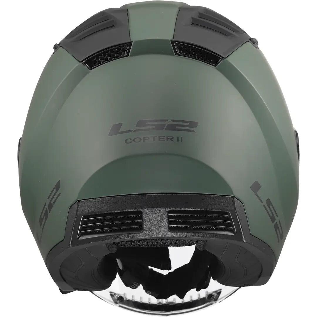 Casco LS2 OF600 Copter II Solid - Verde Mate