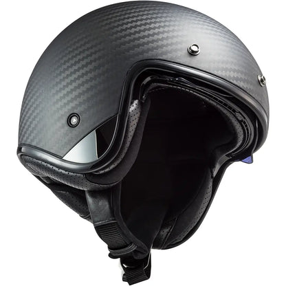 Casco LS2 OF601 Bob II Carbon - Carbono Mate