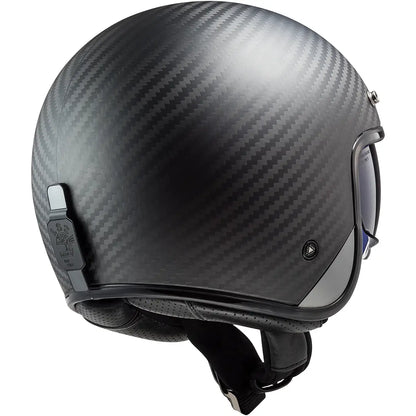 Casco LS2 OF601 Bob II Carbon - Carbono Mate