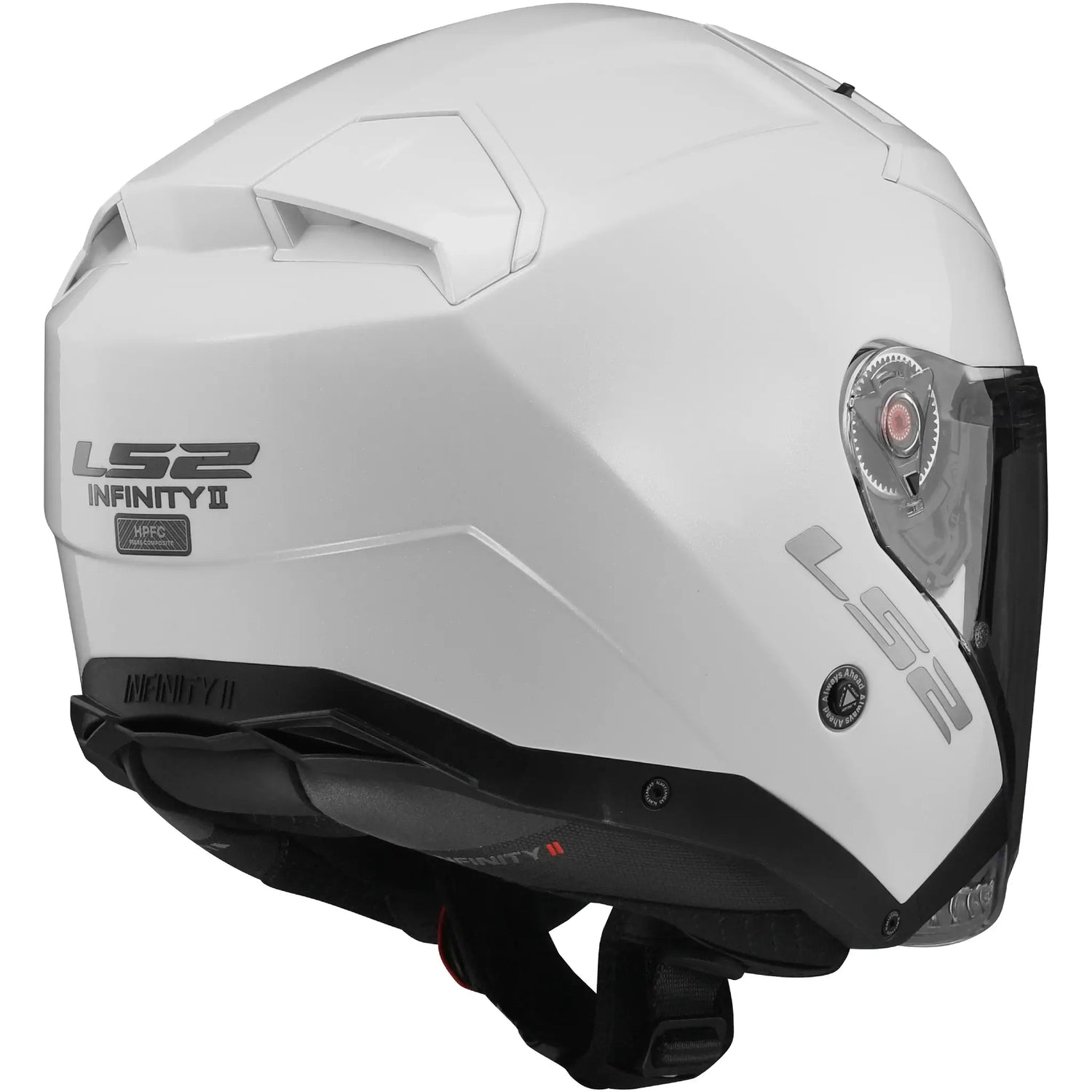 Casco LS2 OF603 Infinity II Solid - Blanco Brillo