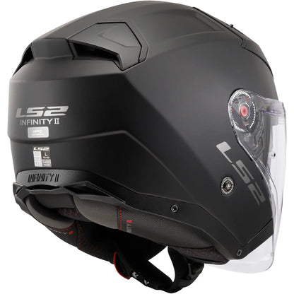 Casco LS2 OF603 Infinity II Solid - Negro Mate