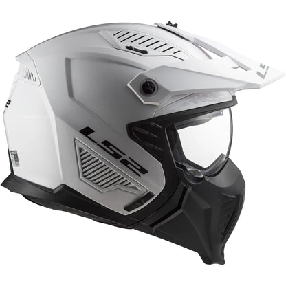 Casco LS2 OF606 Drifter Solid - Blanco Brillo