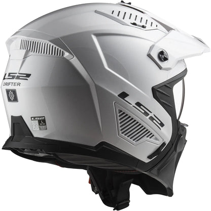 Casco LS2 OF606 Drifter Solid - Blanco Brillo