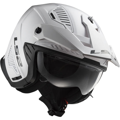Casco LS2 OF606 Drifter Solid - Blanco Brillo