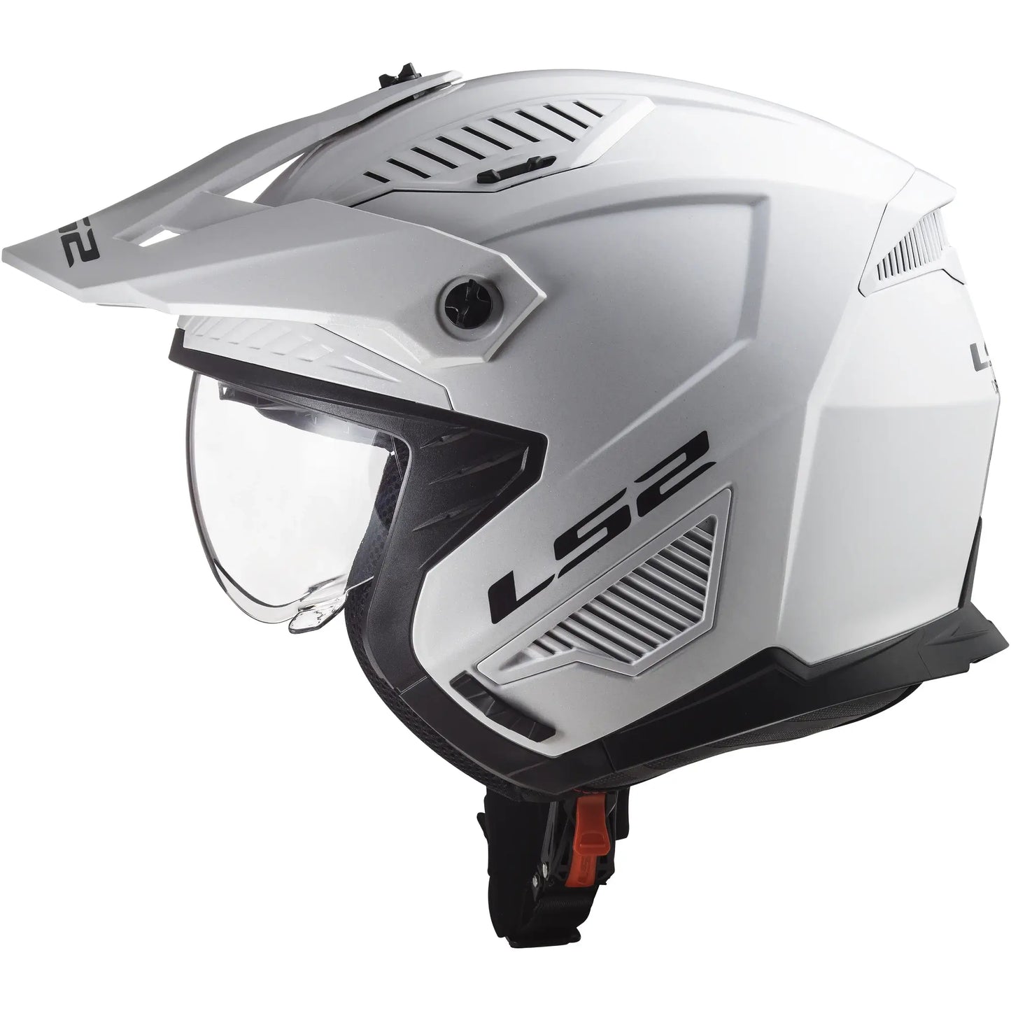Casco LS2 OF606 Drifter Solid - Blanco Brillo
