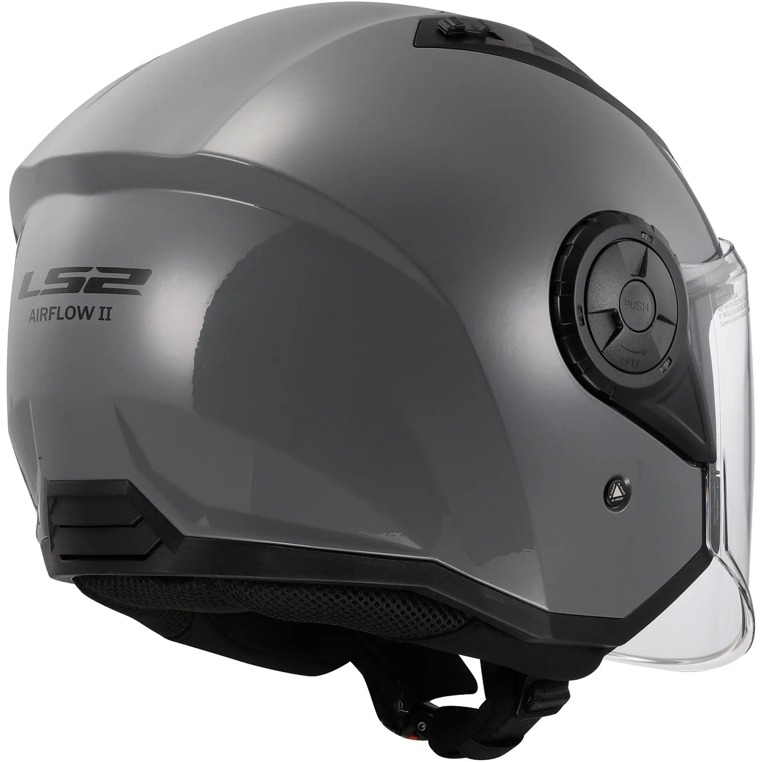 Casco LS2 OF616 Airflow II Solid - Gris Nardo