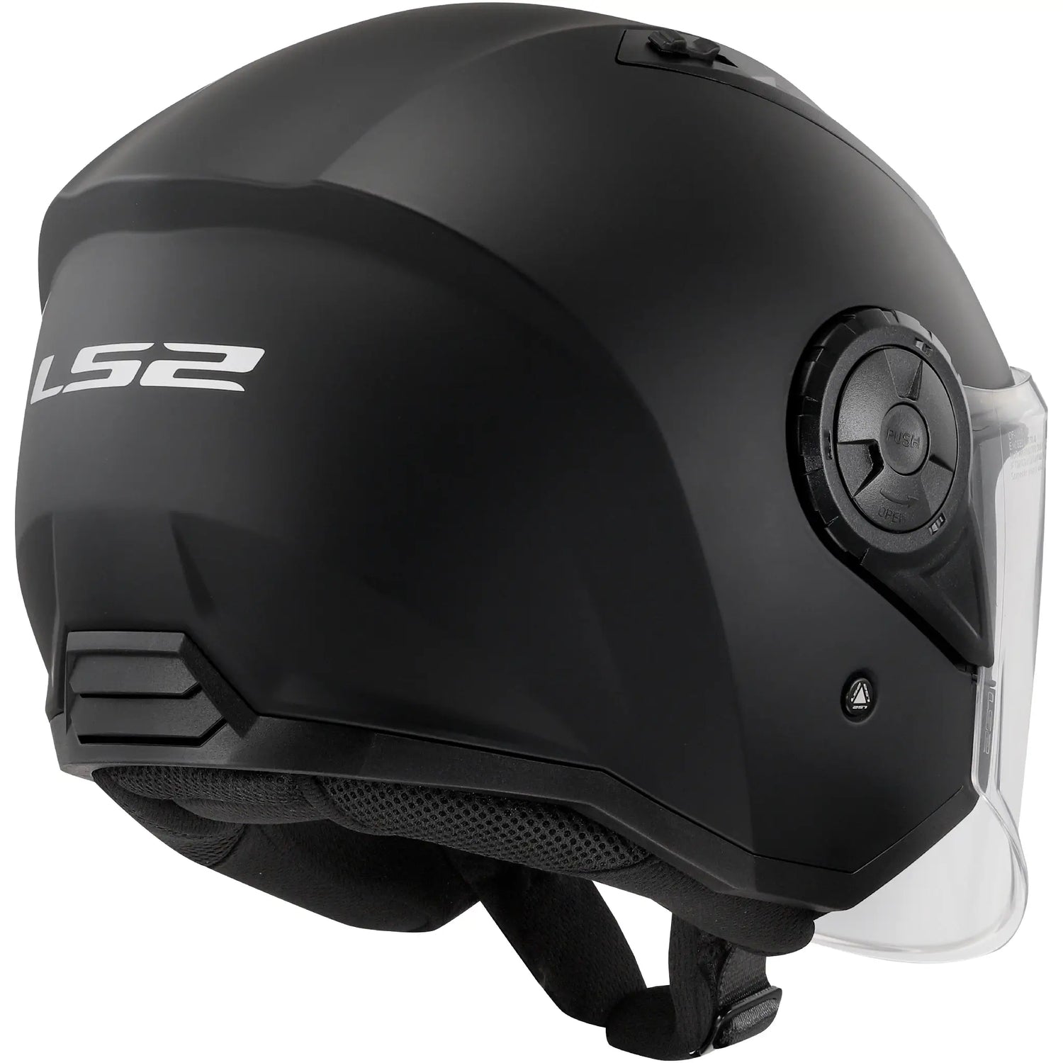 Casco LS2 OF616 Airflow II Solid - Negro Mate