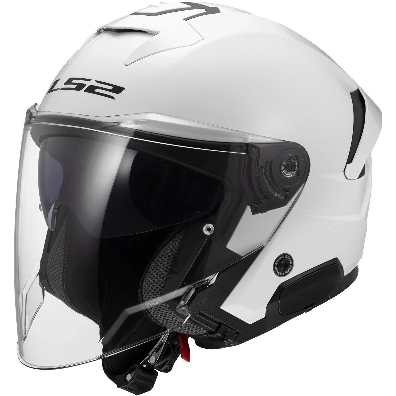 Casco LS2 OF618 Verso II Solid - Blanco Brillo