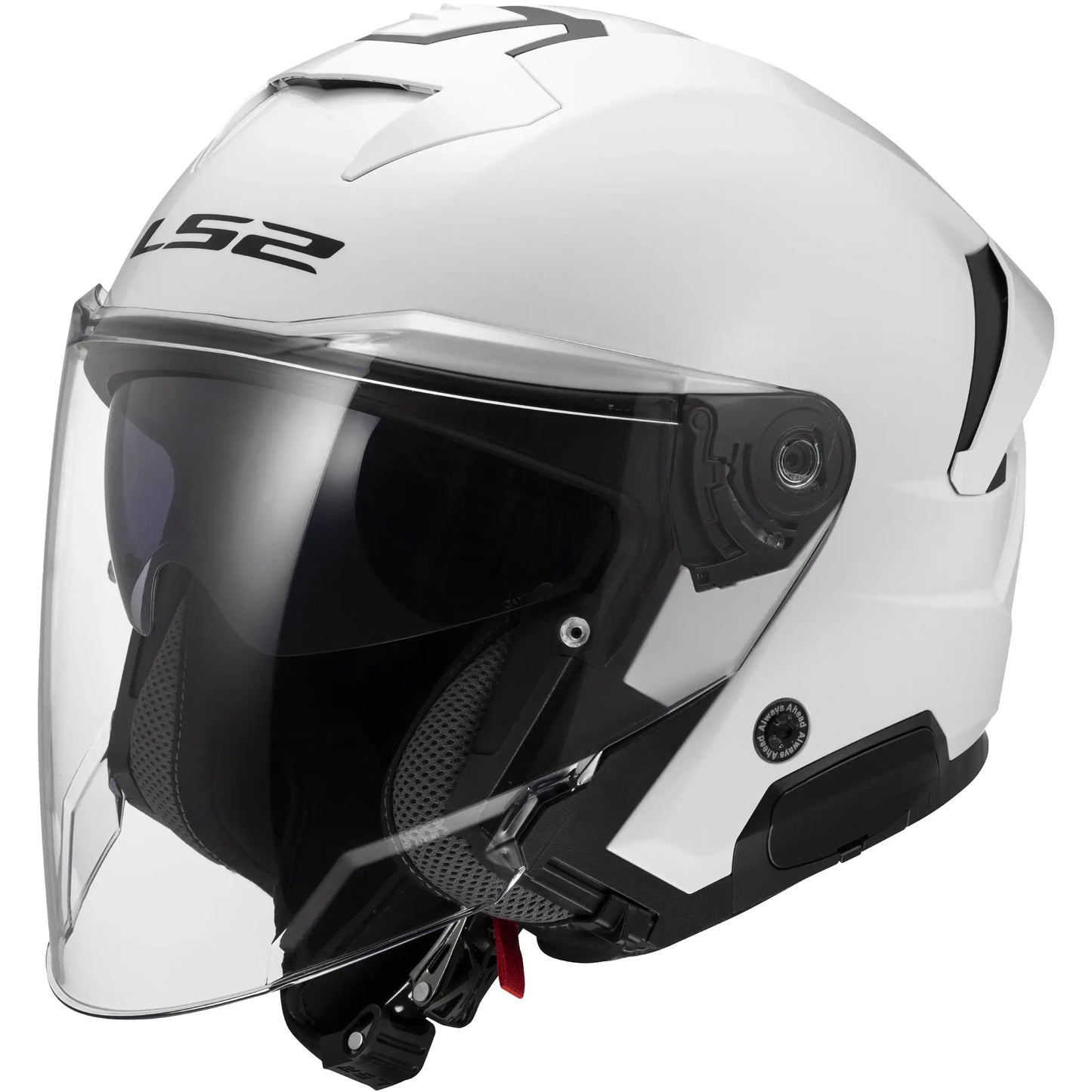Casco LS2 OF618 Verso II Solid - Blanco Brillo
