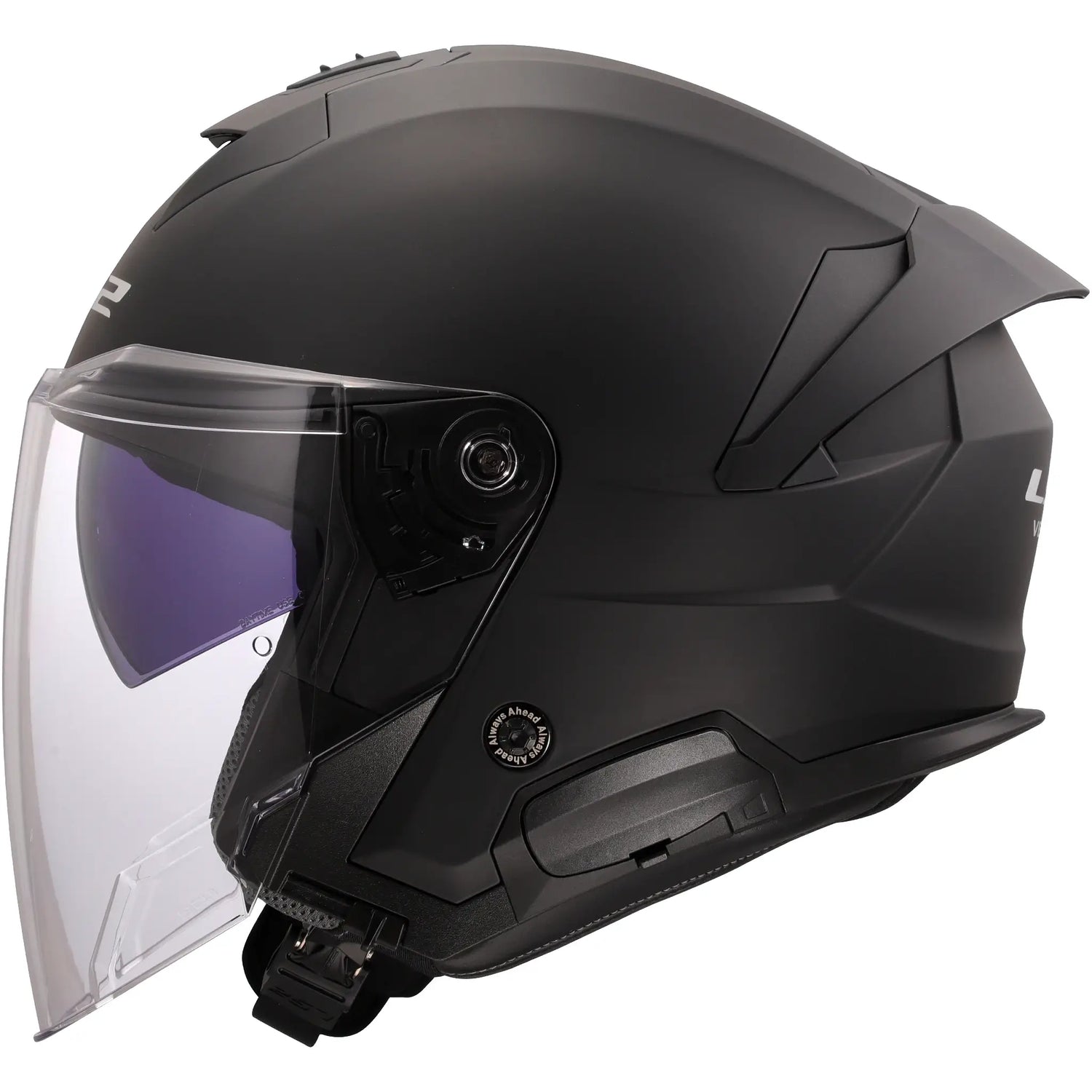 Casco LS2 OF618 Verso II Solid - Negro Mate