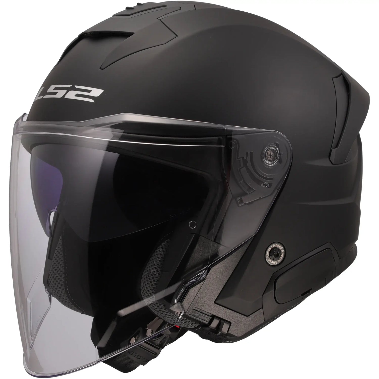 Casco LS2 OF618 Verso II Solid - Negro Mate