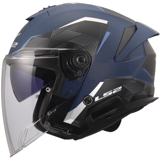 Casco LS2 OF618 Verso II Air - Azul Mate