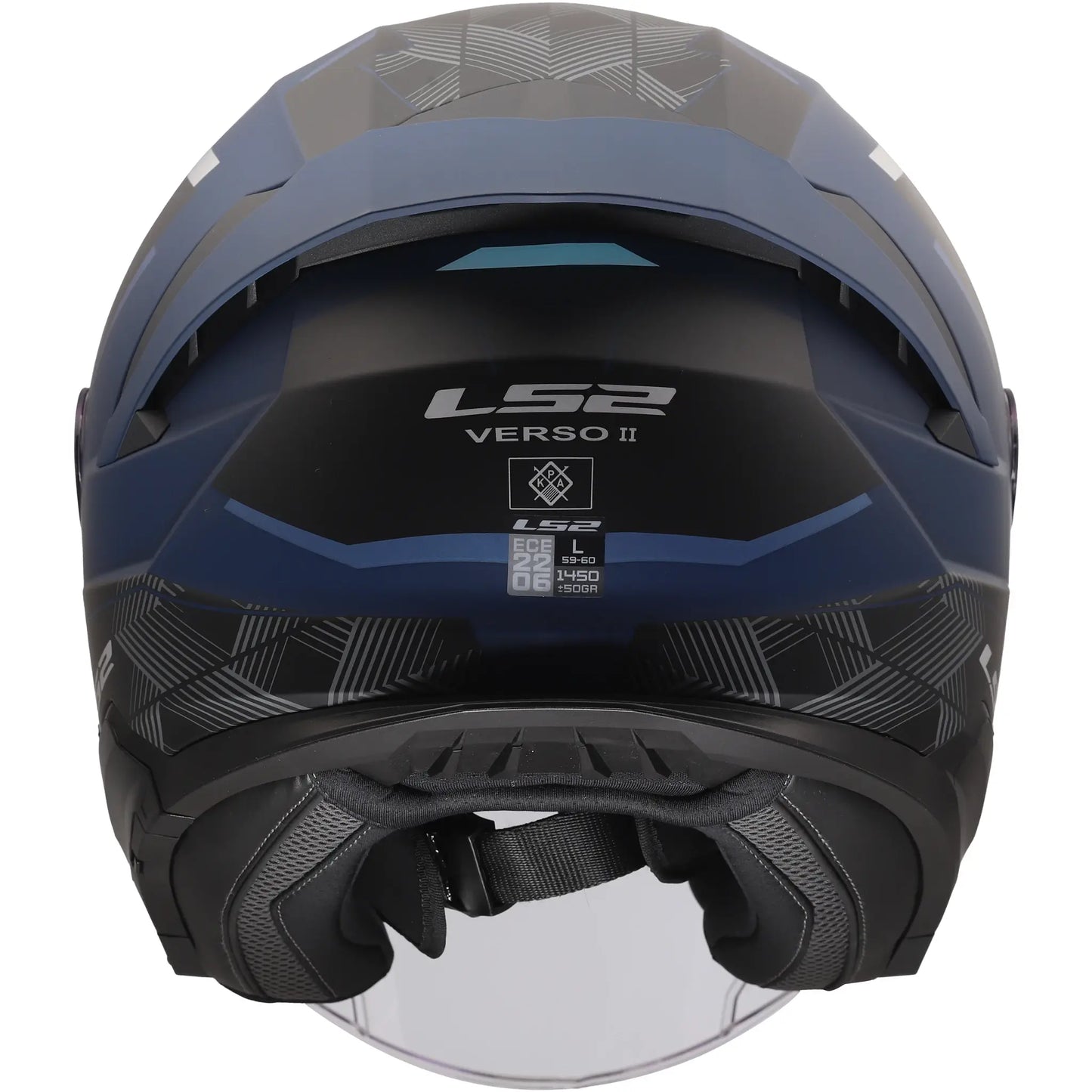 Casco LS2 OF618 Verso II Air - Azul Mate