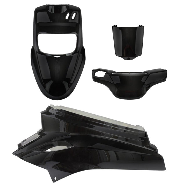 Kit Carenados Yamaha BW'S / MBK Booster >04 4 piezas TNT - negro metal 366190