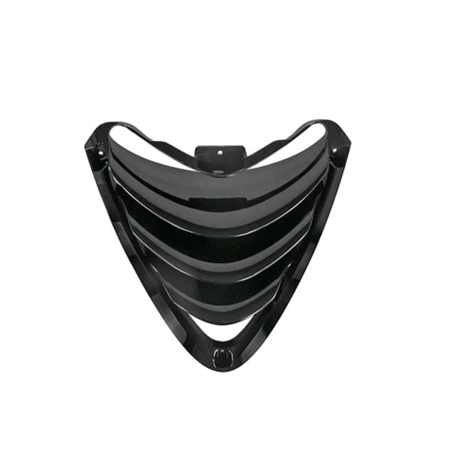 Tapa frontal rejilla Piaggio ZIP 50 2T AC / LC / 4T TNT - negro metalizado 366340C