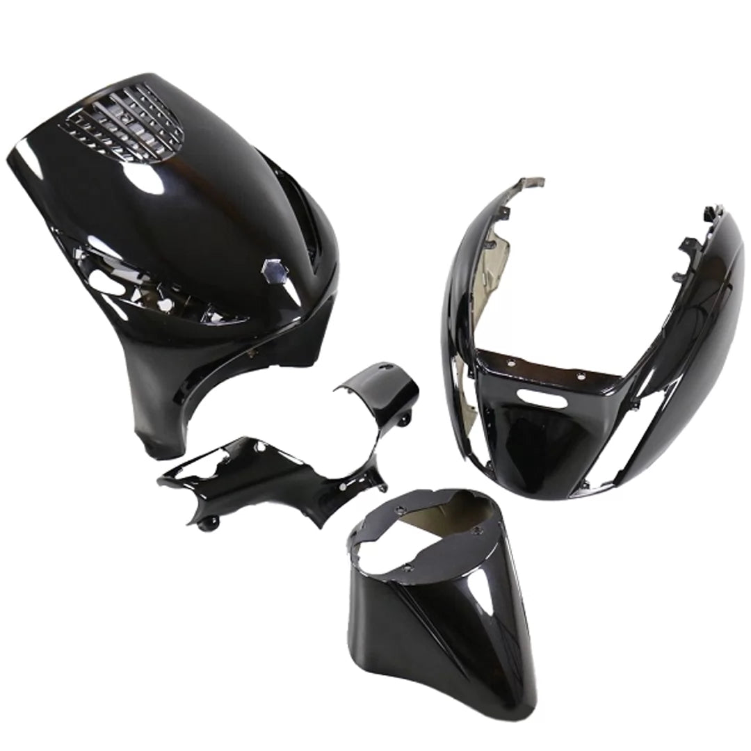 Kit carenados Piaggio ZIP 50 AC >2000 4 piezas TNT - negro