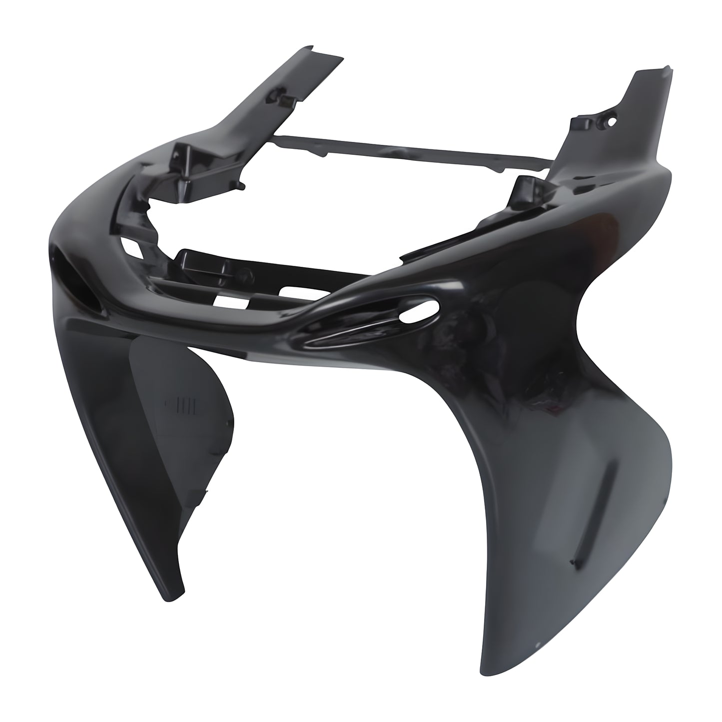 Tapa frontal inferior MBK Nitro / Yamaha Aerox TNT - negro - sin pintar