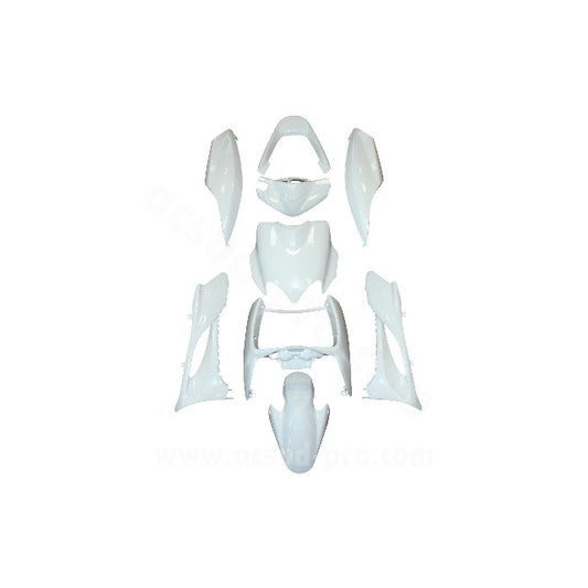 Kit carenados Yamaha Jog R RR / MBK Mach G 9 piezas TNT