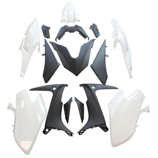 Kit Carenados Yamaha T-Max 560 >20 15 piezas TNT - negro -blanco 367317B
