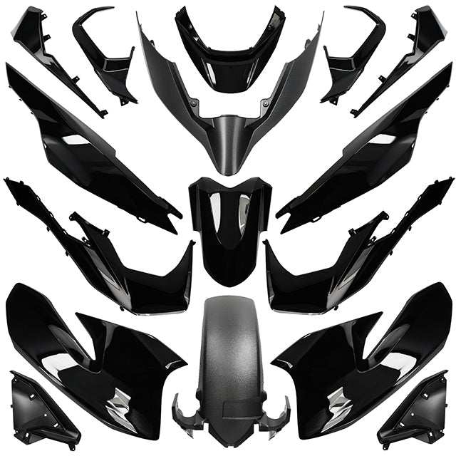 Kit carenados Honda Forza 125 / 300 18-20 negro TNT 367320