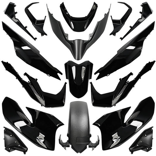 Kit carenados Honda Forza 125 / 300 18-20 negro TNT 367320