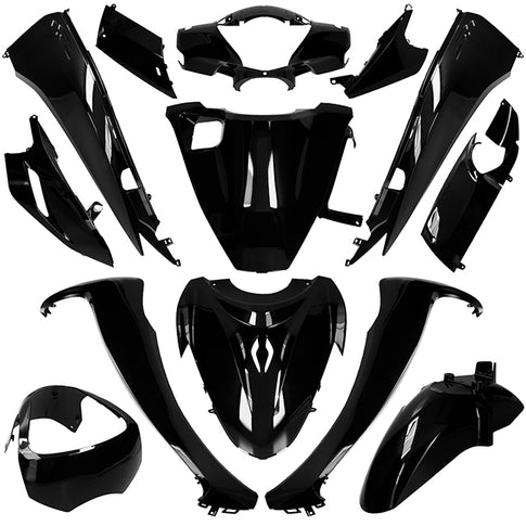 Carenagens Honda SH 125i / 150i 13-16 preto 13 peças TNT