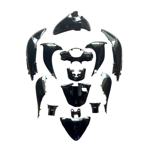 Kit de carenagens Honda SH mode 125cc 14-19 TNT - preto