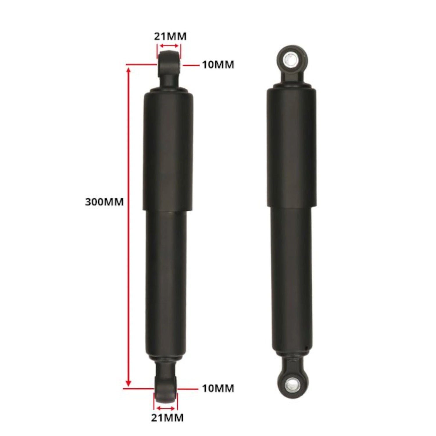 Kit amortiguadores Puch Maxi / Tomos 300mm DMP