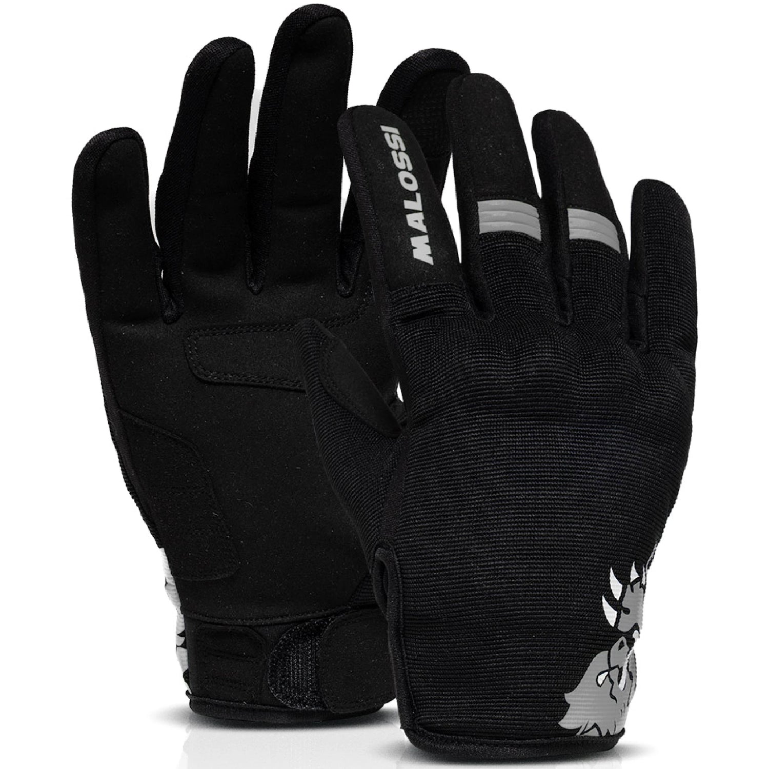 Guantes Malossi M-Gloves - Negro/Gris