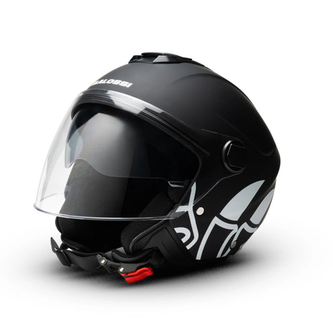 Casco Malossi Jet negro