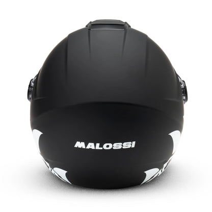 Casco Malossi Jet negro