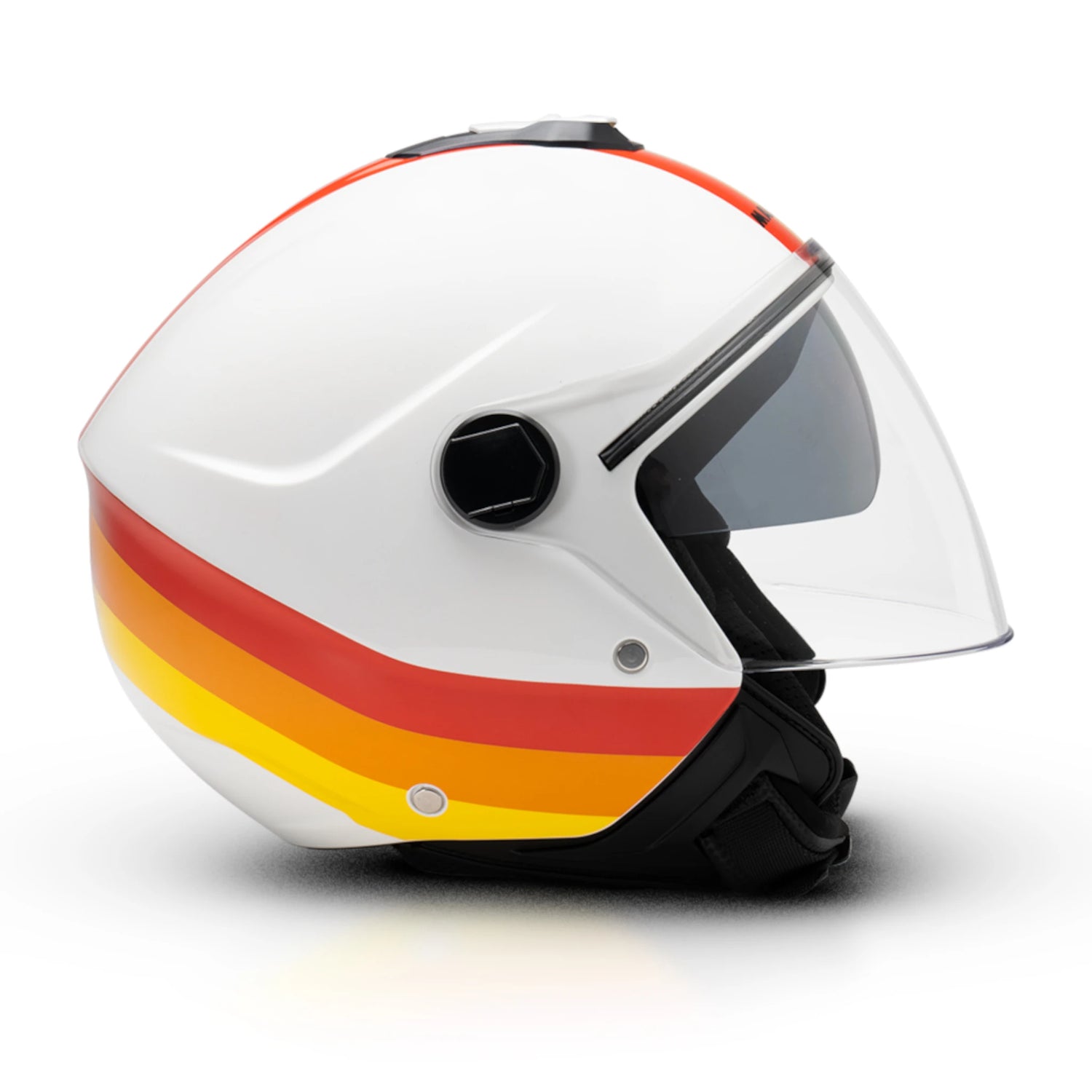 Casco Malossi Jet Dakar blanco
