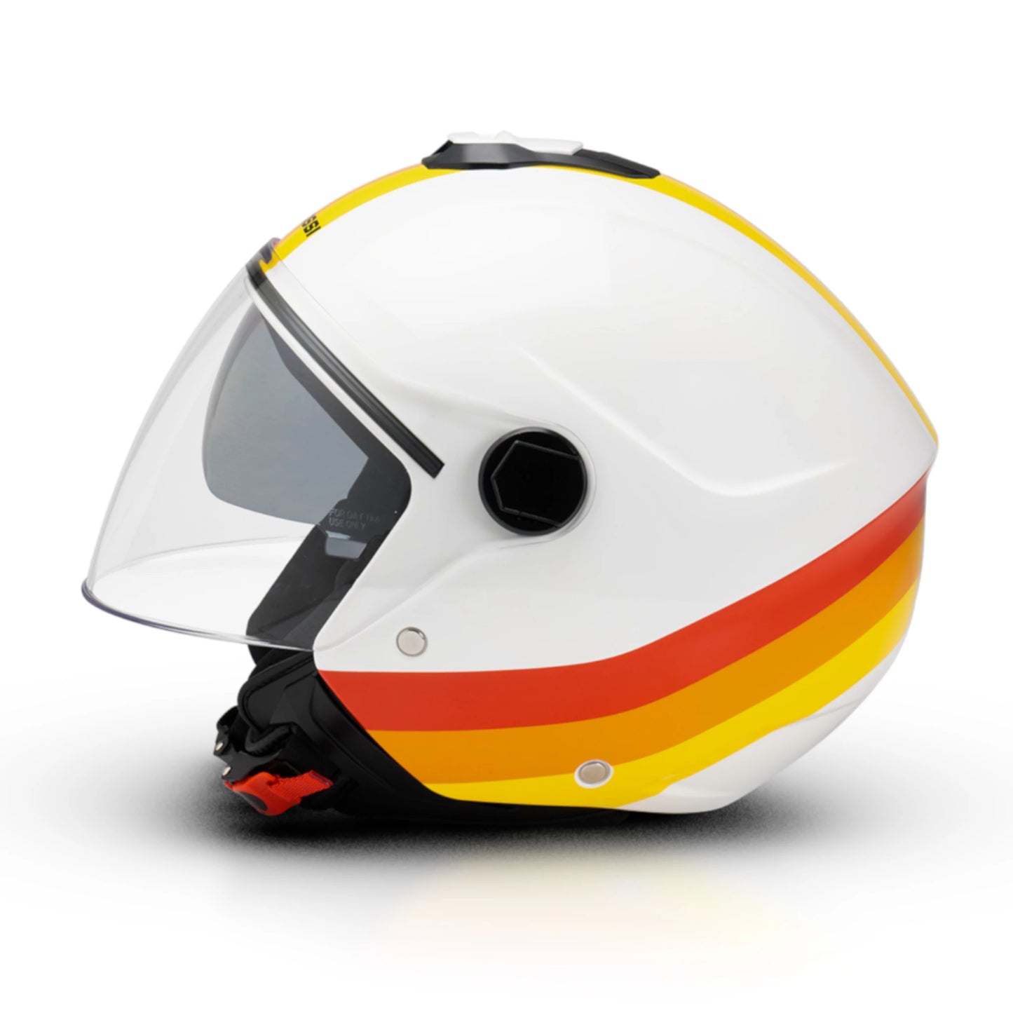 Casco Malossi Jet Dakar blanco