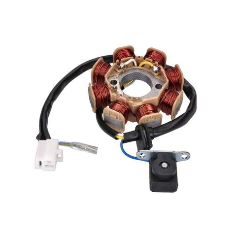Stator SYM / Peugeot 50 4T motor GY6 Euro 4 39978
