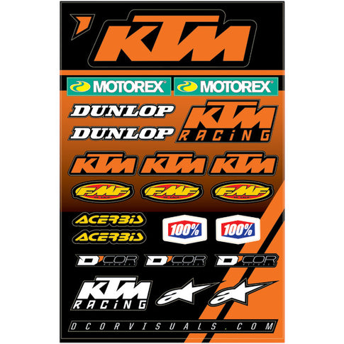Kit de pegatinas KTM / Acerbis / FMF D'Cor 40-30-102