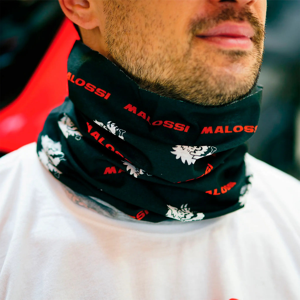 Braga cuello Malossi - Negro