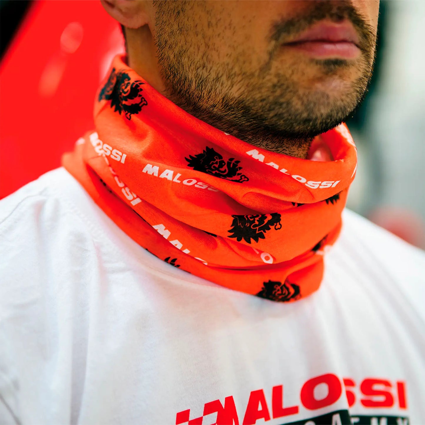 Braga cuello Malossi - Naranja