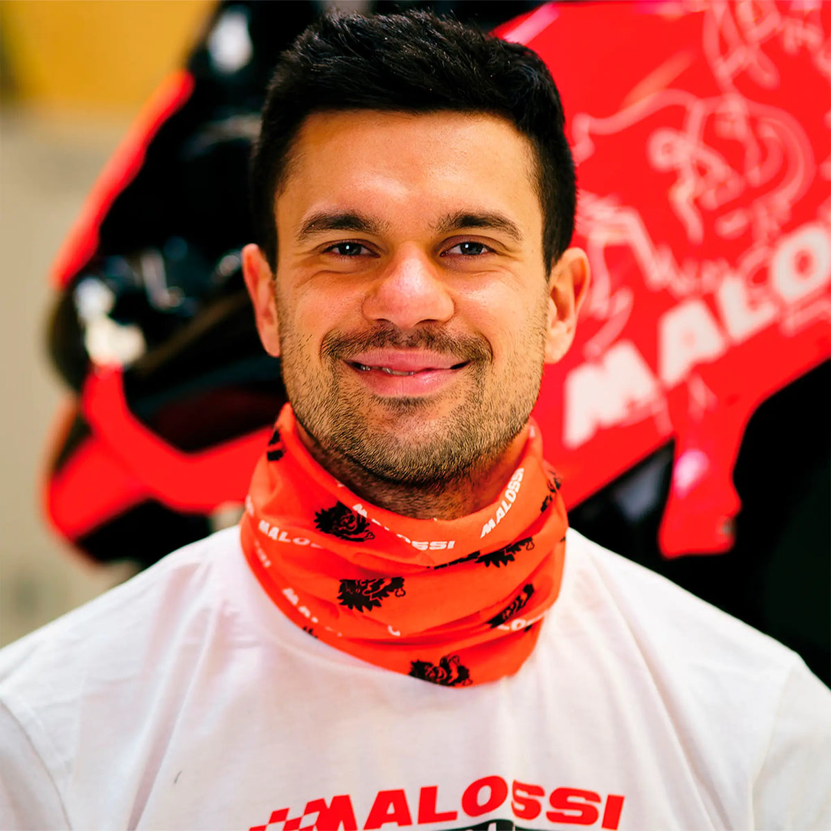 Braga cuello Malossi - Naranja