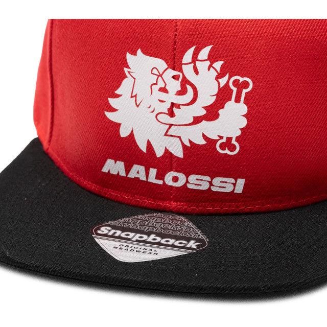 Gorra Snapback Street rojo Malossi