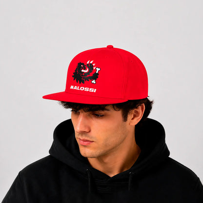 Gorra Malossi Street Cap Snapback - Rojo