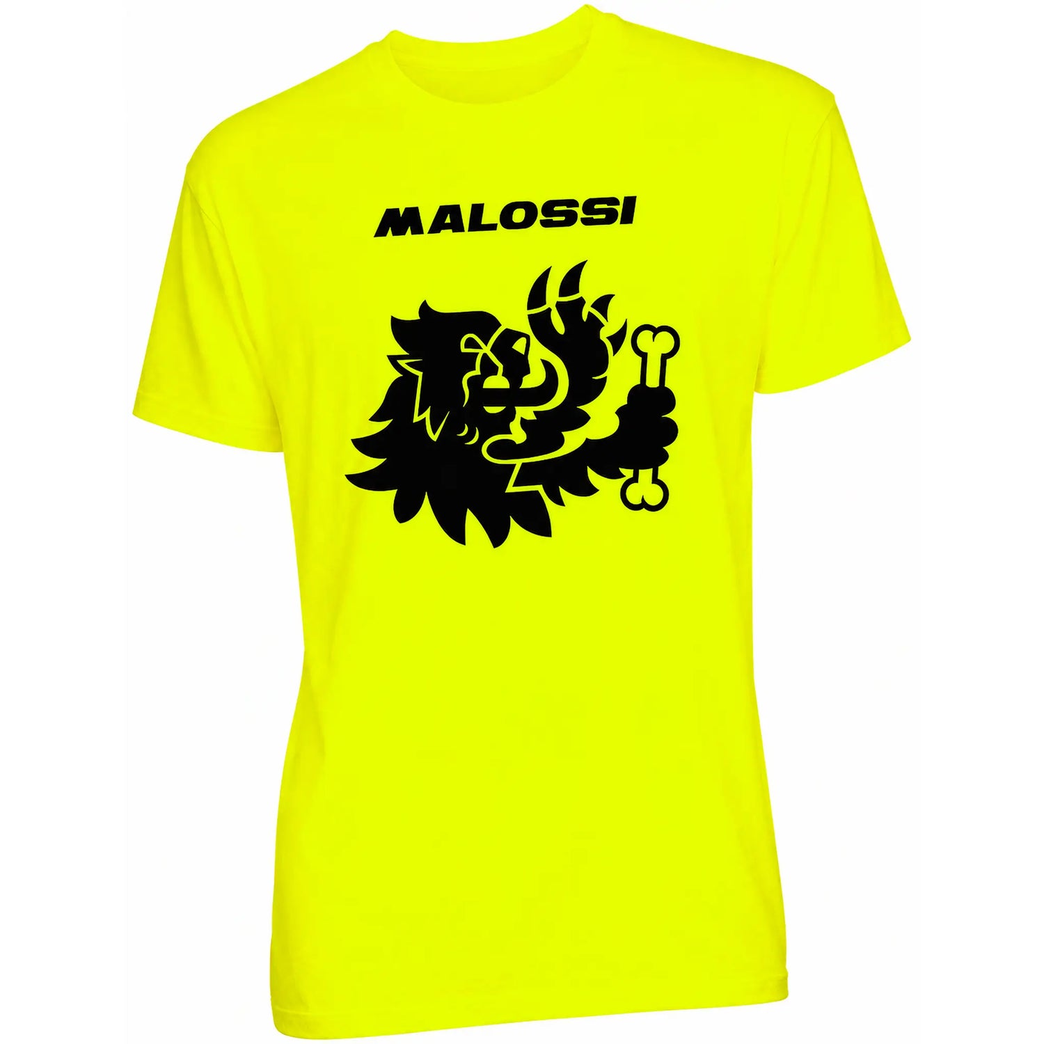 Camiseta Malossi Technical - Amarillo Flúor