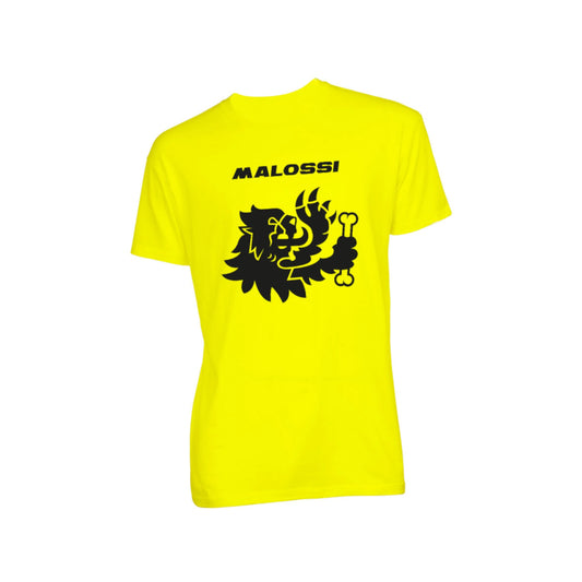 T-shirt técnica Malossi - amarelo flúor 