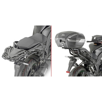 Soporte baúl Monorack Monokey - Monolock Kawasaki Ninja 1000 SX >2020 Givi 4130FZ