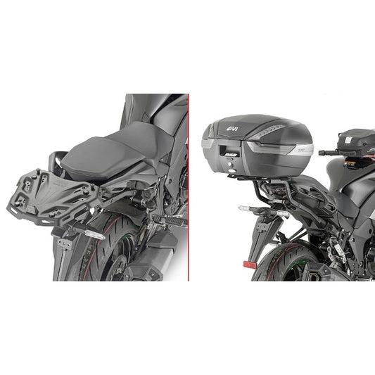 Monorack Monokey - Monolock Top Case Support Kawasaki Ninja 1000 SX >2020 Givi