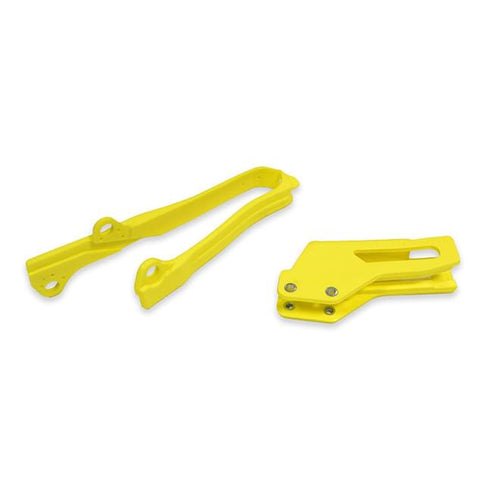 Guia de Cadena + patín Suzuki RMZ 450 UFO - amarillo SU04925-102