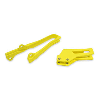 Guia de Cadena + patín Suzuki RMZ 450 UFO - amarillo SU04925-102