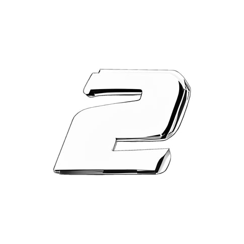 Autocolante Número 2 Branco PUIG